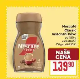 Billa Nescafé Classic Instantni κάνα od nabídka