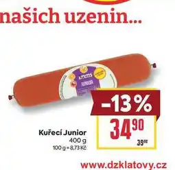 Billa Kuřecí Junior nabídka