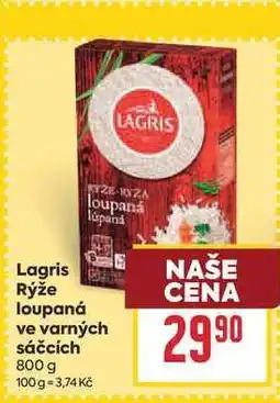 Billa Lagris Rýže loupaná ve varných sáčcích nabídka