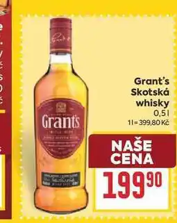 Billa Grant's Skotská whisky 0,51 nabídka