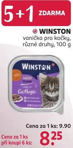Rossmann Winston vanička pro kočky nabídka