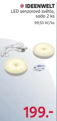 Rossmann Ideenwelt LED senzorová světla nabídka