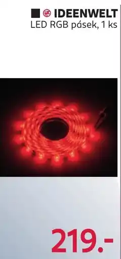 Rossmann Ideenwelt led rgb pasek nabídka
