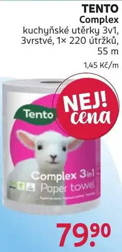 Rossmann Tento complex kuchyňské utěrky 3v1 nabídka