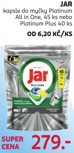 Rossmann Jar kapsle do myčky Platinum All in One nabídka