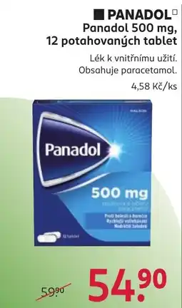 Rossmann Panadol 500 mg nabídka