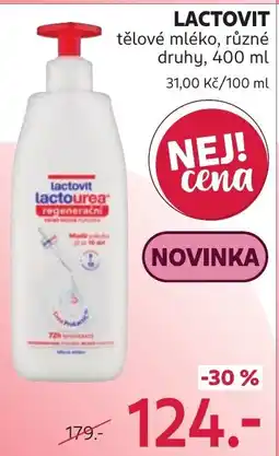 Rossmann Lactovit tělové mléko nabídka