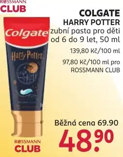 Rossmann Colgate Harry Potter nabídka