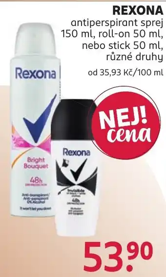 Rexona antiperspirant