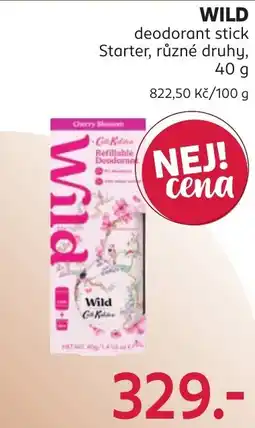 Rossmann Wild deodorant stick nabídka