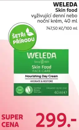 Rossmann Weleda skin food vyživující denní nebo noční krém nabídka