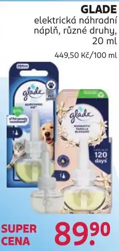 Rossmann Glade elektrická náhradní náplň nabídka