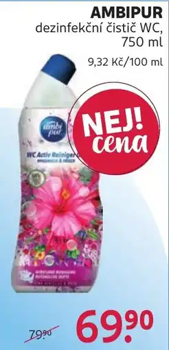 Rossmann Ambipur dezinfekční čistič WC nabídka