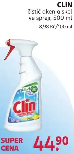 Rossmann Clin čistič oken a skel nabídka