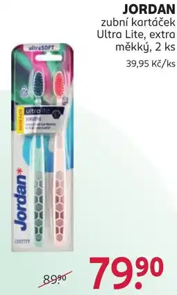 Rossmann Jordan zubní kartáček Ultra Lite, extra měkký nabídka