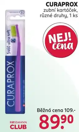 Rossmann Curaprox zubní kartáček nabídka