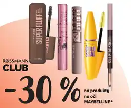 Rossmann Maybelline produkty na oči nabídka