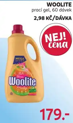 Rossmann Woolite prací gel nabídka