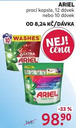 Rossmann Ariel prací kapsle nabídka