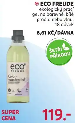 Rossmann Eco Freude ekologický prací gel nabídka