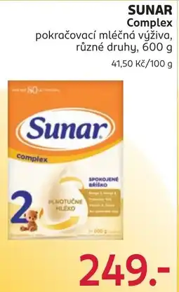 Rossmann Sunar complex nabídka