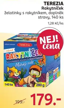 Rossmann Terezia rakytníček želatinky s rakytníkem nabídka