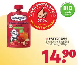 Rossmann Babydream bio ovocná kapsička nabídka