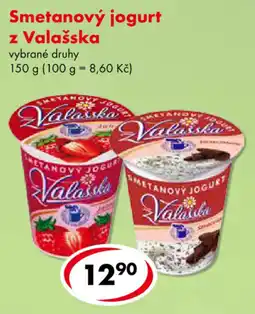 CBA Valašská smetanový jogurt nabídka