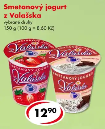 Valašská smetanový jogurt