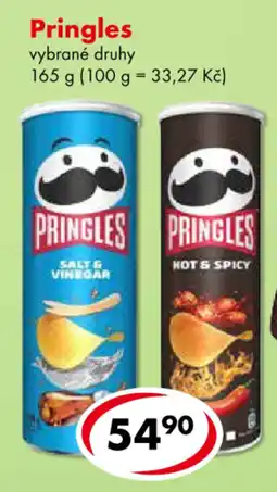 CBA Pringles vybrané druhy nabídka