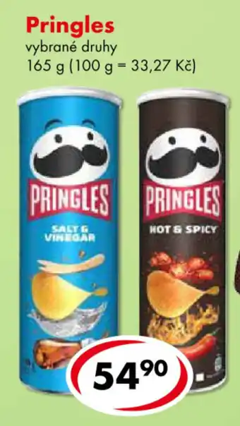 Pringles vybrané druhy