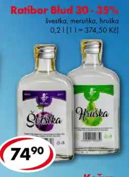 CBA Ratibor Blud švestka, meruňka, hruška nabídka