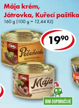 CBA CBA Mája krém nabídka