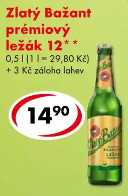 CBA Zlatý Bažant ležák nabídka
