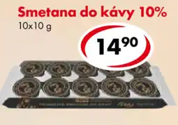 CBA Smetana do kávy 10% nabídka