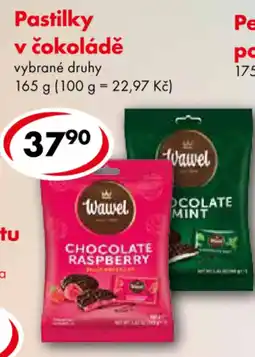 CBA Wavel pastilky v čokoládě nabídka