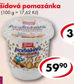 CBA Sagre Arašidová pomazánka nabídka