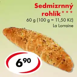 CBA La Lorraine sedmizrnny rohlík nabídka