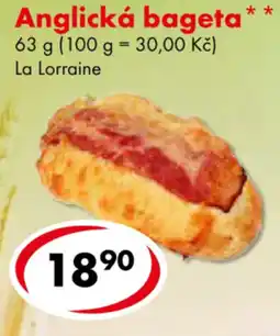 CBA La Lorraine anglická bageta nabídka