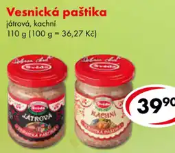 CBA Sváda vesnická paštika nabídka