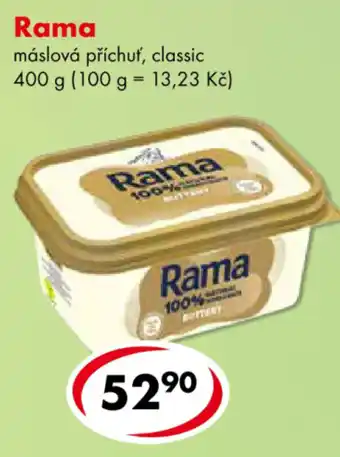 Rama máslová příchuť, classic