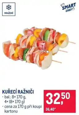 Makro Smart Chef kuřecí ražniči nabídka