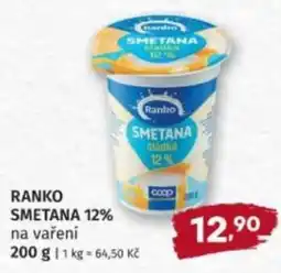 Konzum Ranko smetana 12% nabídka