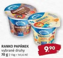 Konzum Ranko papánek vybrané druhy nabídka