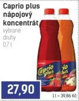 Konzum Caprio plus nápojový koncentrát nabídka
