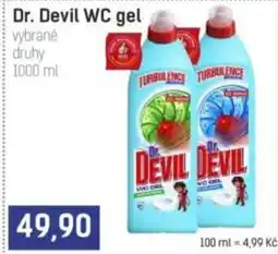 Konzum Dr. Devil WC gel nabídka
