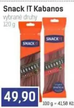 Konzum Snack IT Kabanos nabídka