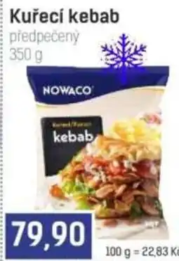 Konzum Nowaco kuřecí kebab nabídka