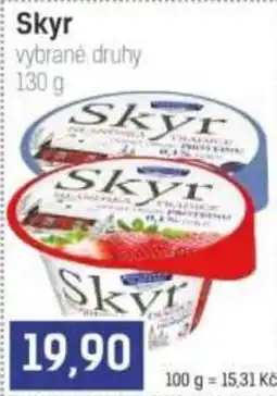 Konzum Skyr vybrané druhy nabídka