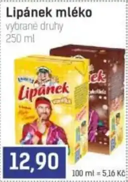 Konzum Lipánek mléko nabídka
